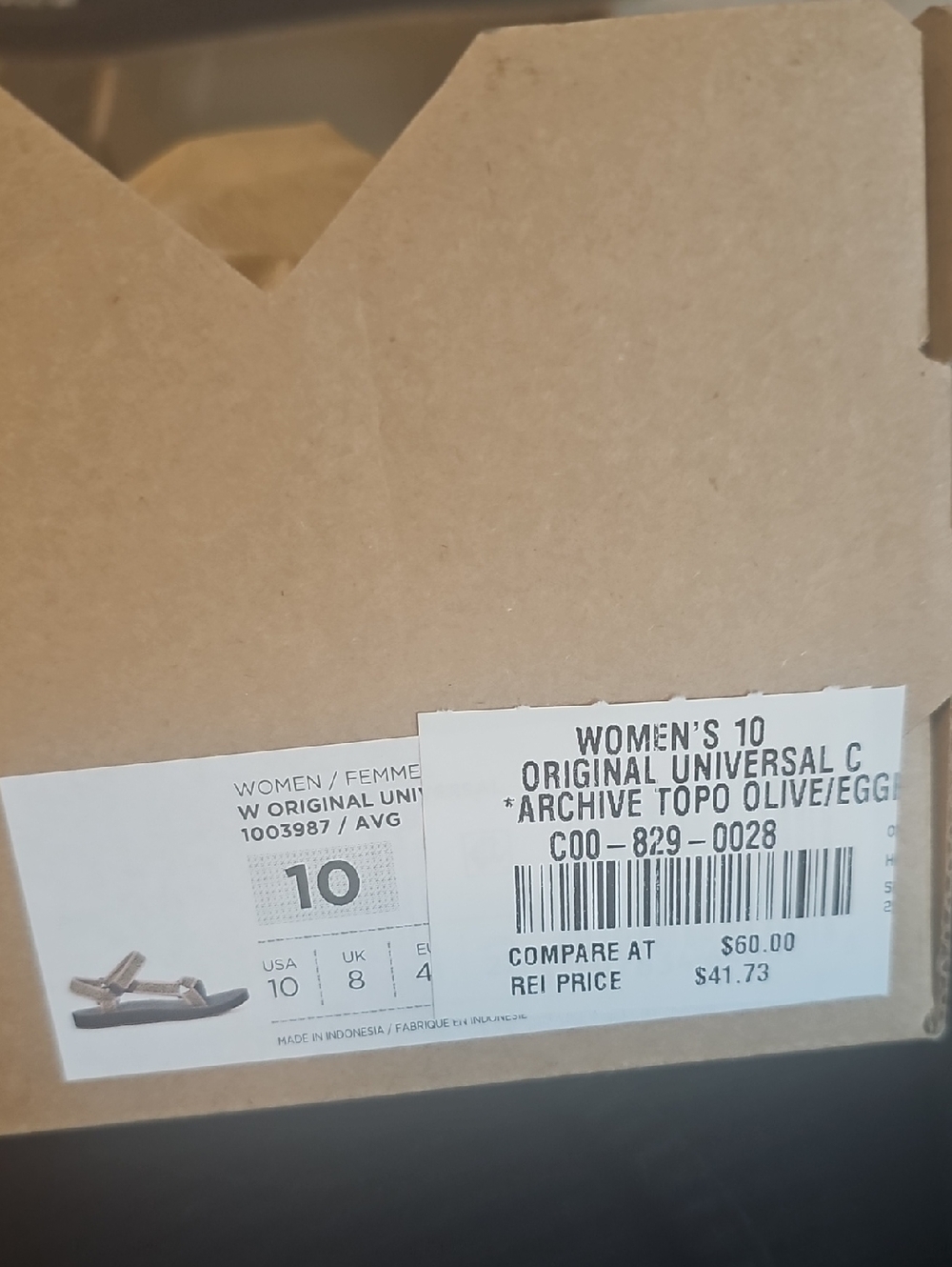 Teva Women's Black Sandals with Multi-Color Straps - Picture 4 of 5